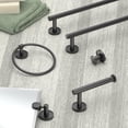 thumbnail image 2 of Gatco 5553Mx Sky Portarrollos De Papel Higiénico Negro Mate, 2 of 5