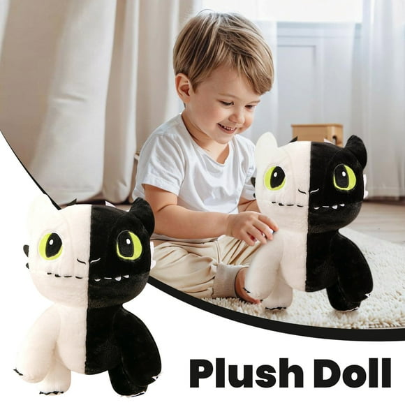 16 INCH How To Train Your Dragon Plush Toys Cartoon Cute Dragon Taming Master Toothless Plush Toy Giving Girlfriend Birthday Gift