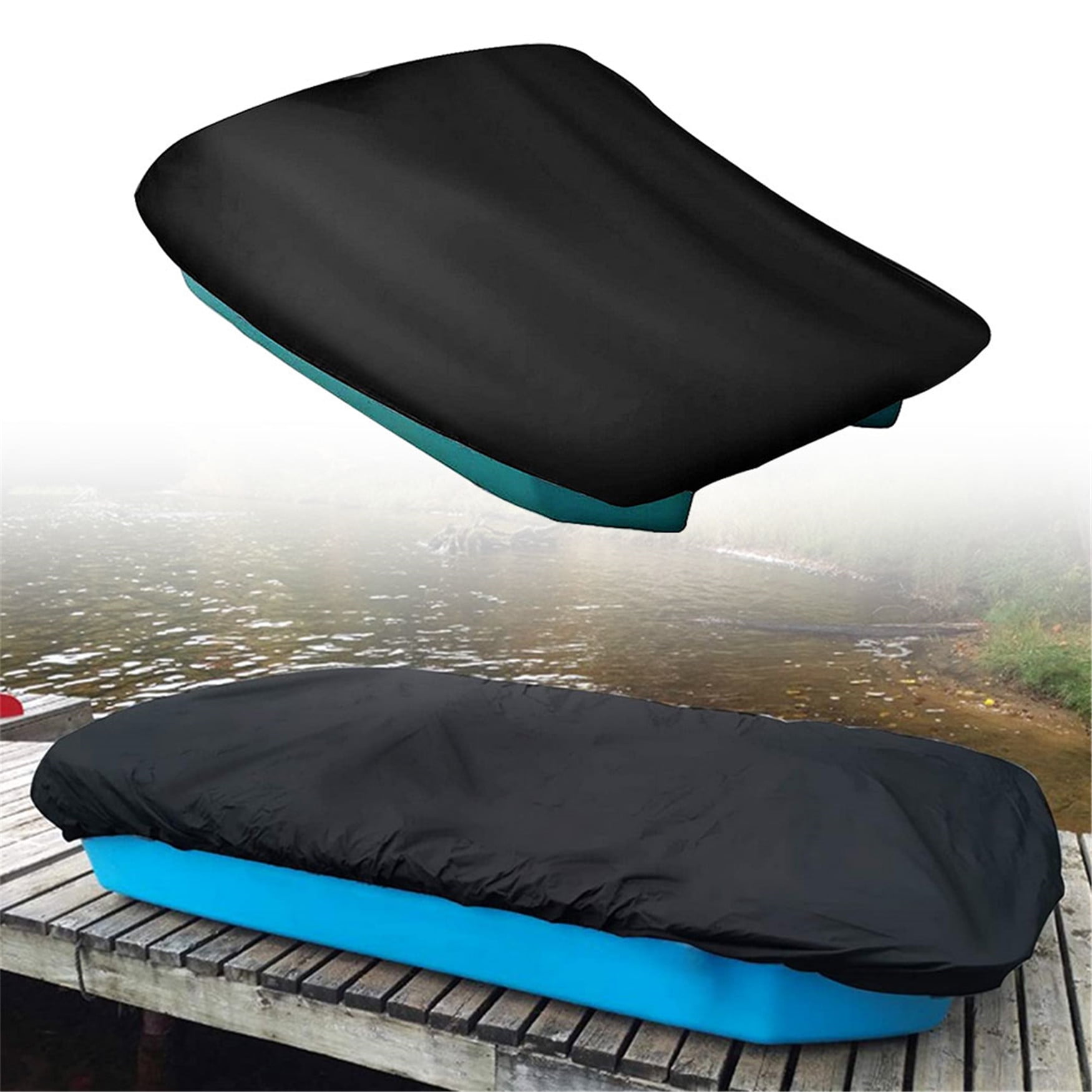 munirater Pedal Boat Cover 420D Waterproof Dustproof Tear Resistant