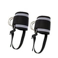 thumbnail image 1 of 2 correas de tobillo Perfecl para máquinas de cable y bandas de resistencia Gris, 1 of 7