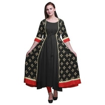 Bimba Women KurtasÂ Long Anarkali Kurta Chic Style Tunic Ethnic Kurti Long dress