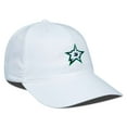 thumbnail image 3 of Men's Levelwear White Dallas Stars Matrix Adjustable Hat, 3 of 4