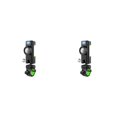 thumbnail image 4 of Soporte para teléfono móvil de bicicleta Yuarrent manillar giratorio 360 grados Verde con luz 2Conjunto, 4 of 6