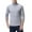 Light Gray, variant on dGslk Men's Solid Color Long Sleeve T-Shirt Undershirt Slim Fit High Neck Warm Top Black L