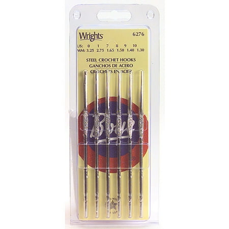 Boye Highly-durable Steel Crochet Collectors Traditional Hook Set - Six