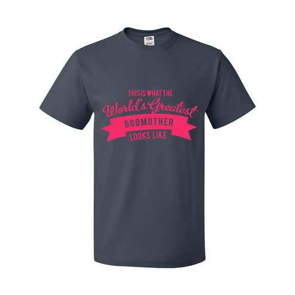 Inktastic This is What the World's Greatest Godmother Looks Like T-Shirt
