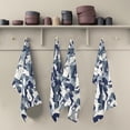 thumbnail image 5 of GZHJMY 1 Pack Blue Military Geometry Kitchen Towels, Soft Highly Absorbent Dish Towels Reusable Tea Towels Set, 28"x 18", 5 of 7