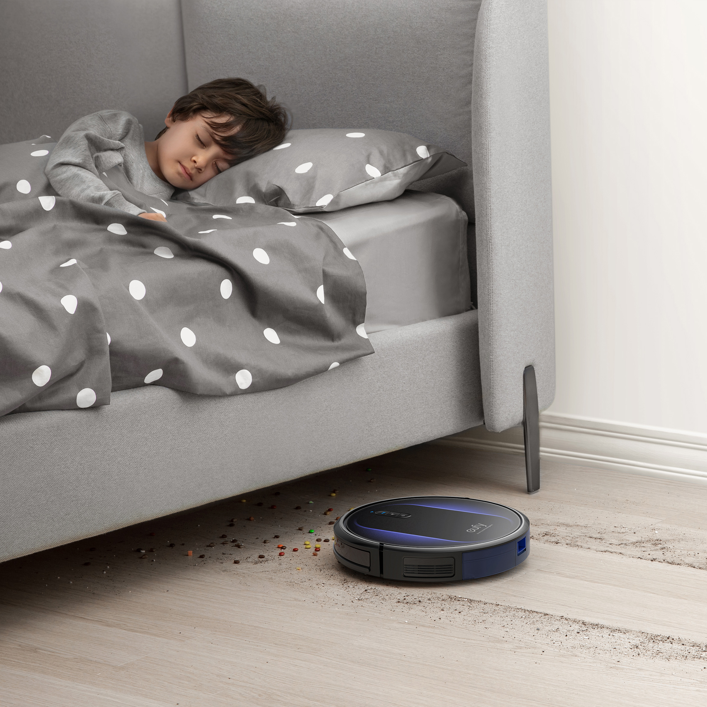 eufy Clean by Anker RoboVac G32 Pro Robot Vacuum with Home Mapping, 2000 Pa Strong Suction, Wi-Fi enabled, Ideal for Carpets, Hardwood Floors, and Pet Owners, Supports Only 2.4Ghz Wi-Fi - image 12 of 15
