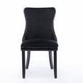 thumbnail image 2 of Upholstered Dining Chairs with Decorative Rivets / Luxury Look in Dining Room, 2 of 7