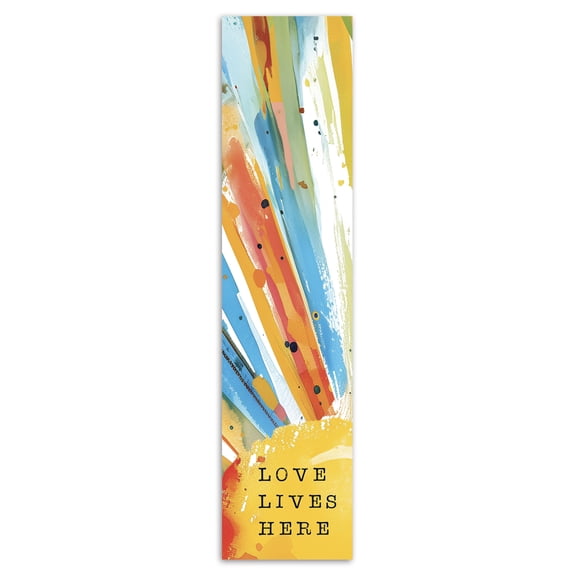 Creative Products Love Lives Here 10.5 x 47 Porch Leaner