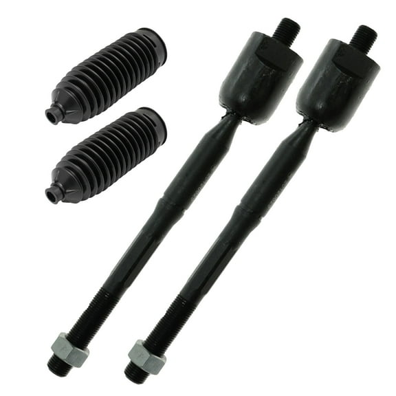 TRQ Inner Tie Rods Set Fits 02-06 Lexus ES300 ES330 02-08 Toyota Camry Solara PSA43296