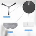 thumbnail image 3 of Accessory Kits for ROPVACNIC S1, for Tipdiy G90 Robot Vacuum Cleaner, 3 of 5