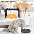 thumbnail image 6 of XEENSO Elevated Dog Bowls, 4 Height Adjustable Raised Dog Bowl with 2 Stainless Steel Dog Food Bowls for Small Medium Large Dogs and Pets, 6 of 10