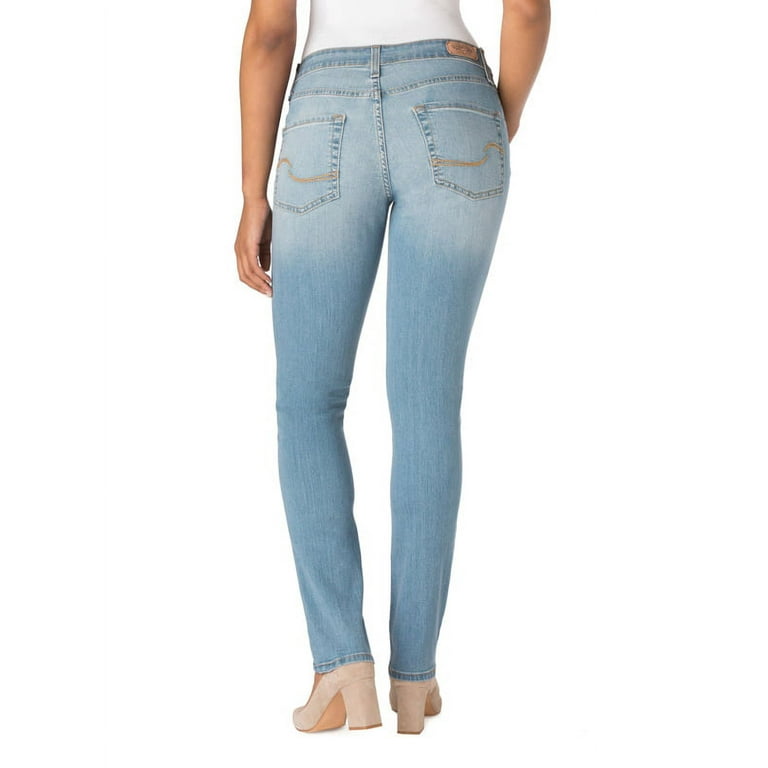 Signature by Levi Strauss Co. Women s Modern Straight Jeans Walmart