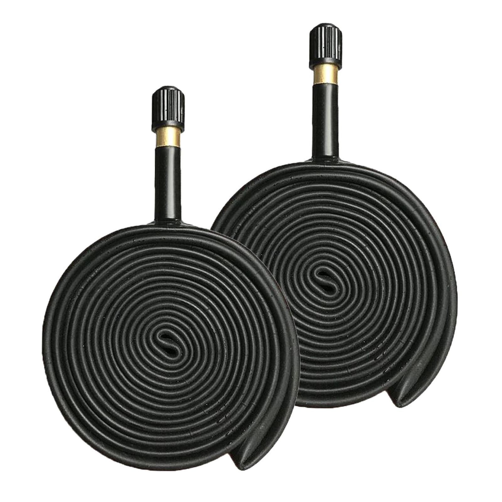 Lefu 2PCS 18 inch Inner Bike Tube 18 x 1.75 2.4 Bicycle Rubber Tire bike inner tube