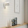 thumbnail image 2 of LIGHTINN Bathroom Vanity Light with Acrylic Shade, 2PCS Dimmable Built-in LED Light Fixtures for Vanity Bathroom Bathtub (White), 2 of 6