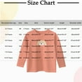 thumbnail image 2 of ATOGUTA Boys' Tops, Tees & Shirts Kids Girls Fashion Crewneck Tops Layering Tees Cute Fall Outfits Beige, Size 2T-10, 2 of 3