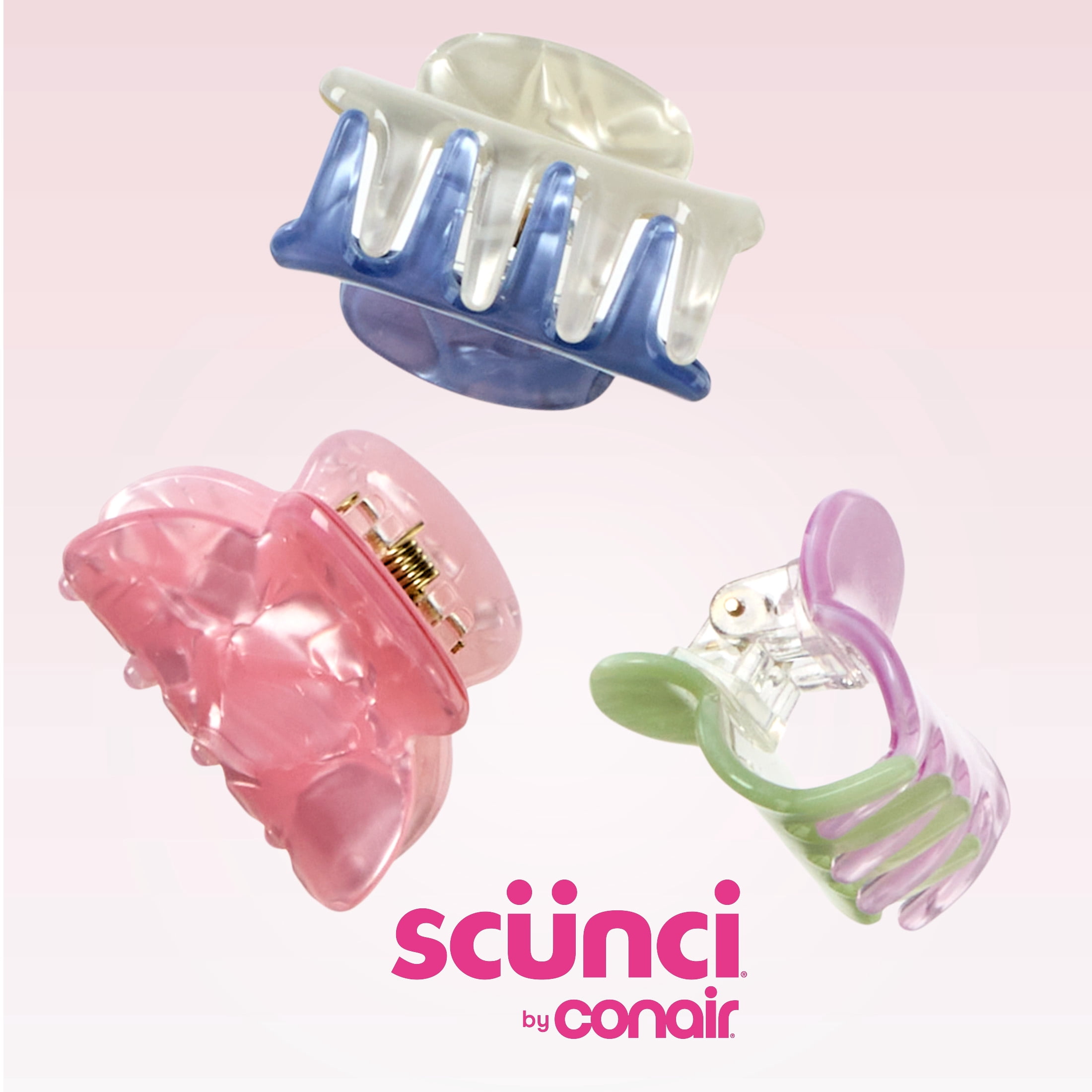 SC GenZ 3-PK ACRYLIC MINI CLIPS