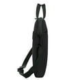 thumbnail image 3 of Portable Laptop Shoulder Bag 15 Inch For Laptop or Tablet Sleek Durable And Water-Repellent Fabric For Business Casual Or School Black, 3 of 7