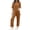 Coffee, variant on ZZwxWA Womens 2 Piece Outfits Short Sleeve Set Wide Leg Pants Casual Trendy Pullover Lounge Set