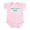 Petal Pink, variant on CafePress - Daddys Little Wren Infant Bodysuit - Baby Light Bodysuit, Size Newborn - 24 Months
