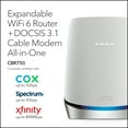 NETGEAR Orbi AX4200 TriBand DOCSIS 3.1 Cable Modem + Mesh WiFi 6