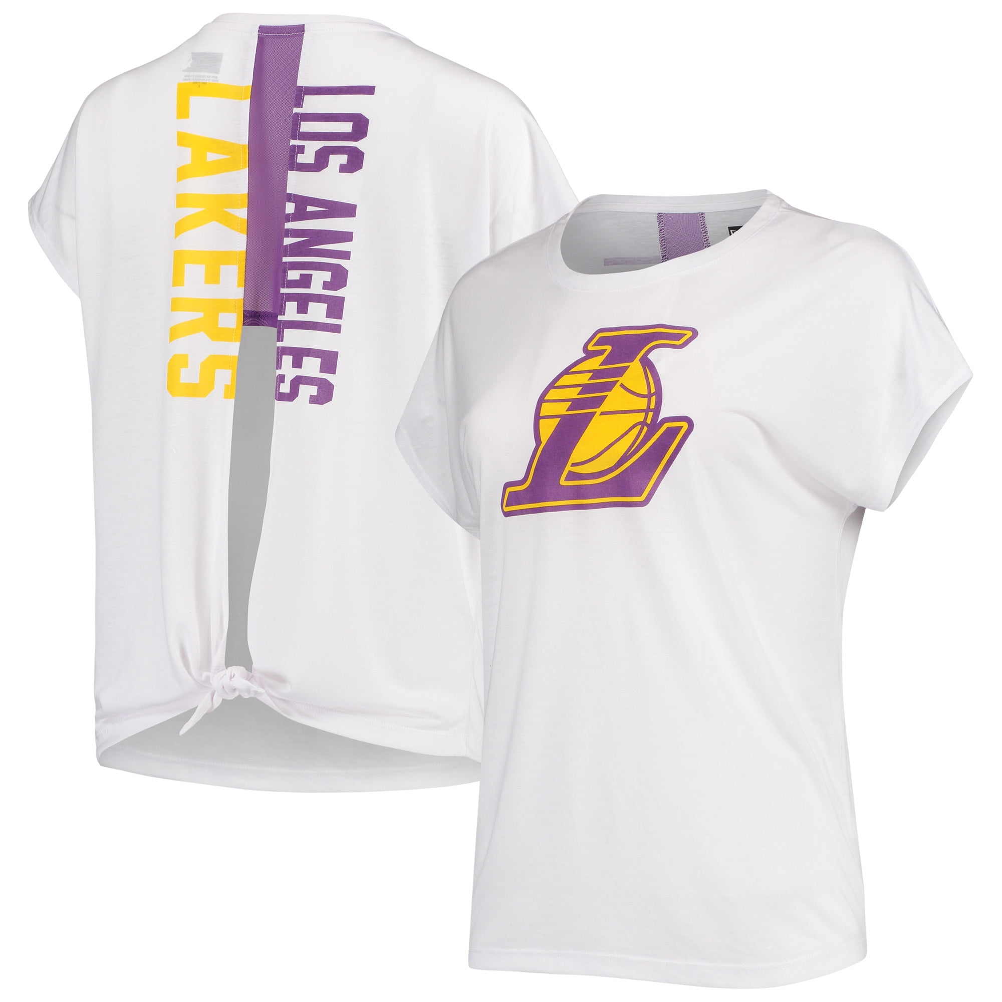 lakers t shirt white