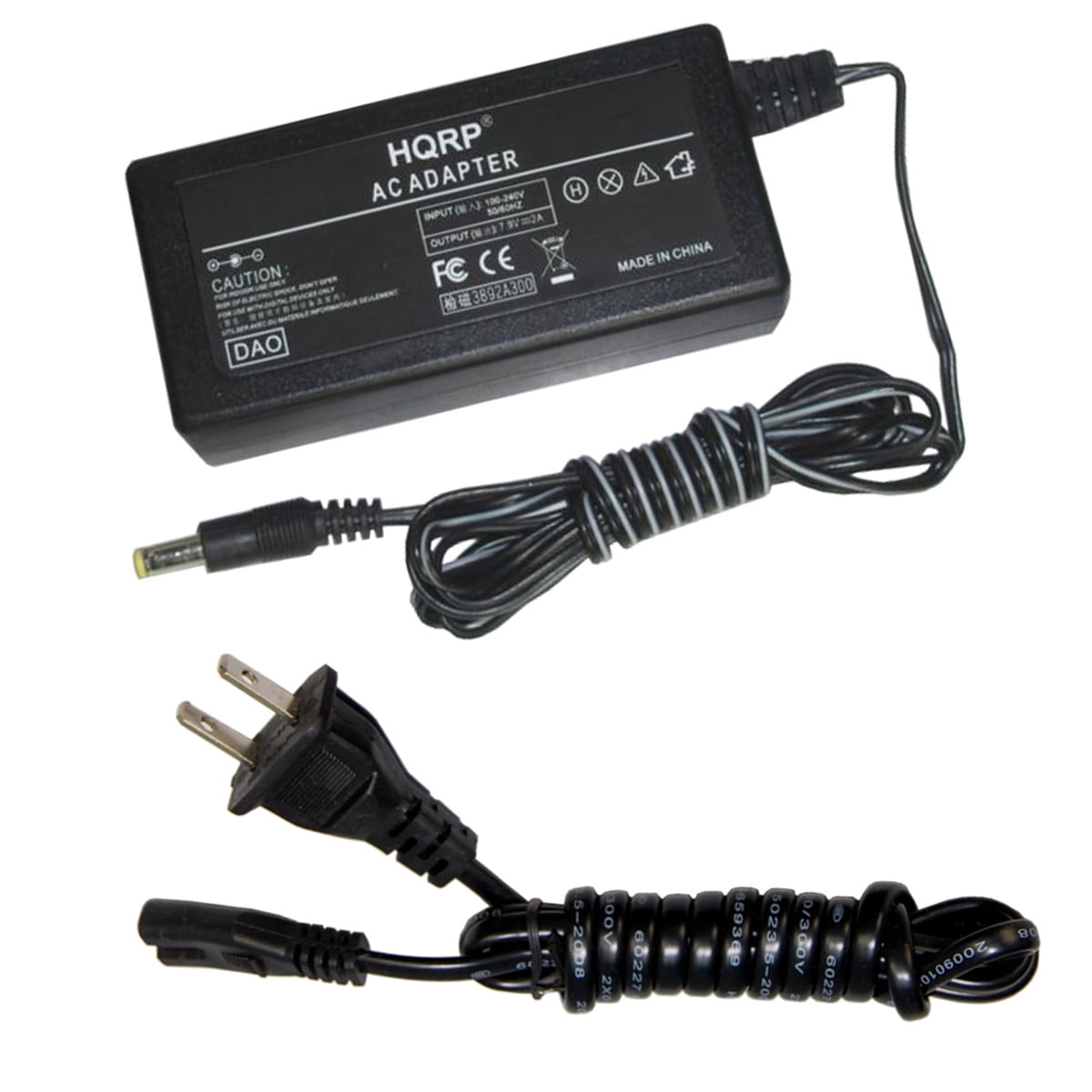 HQRP AC Adapter Power Supply for Panasonic PVD103D / PVDV100 / PV