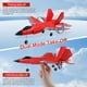 thumbnail image 3 of Avion A Control Remoto Niños Adultos F35 Con Luces Carga Usb Rojo, 3 of 7