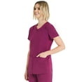 thumbnail image 5 of Scrubstar Women's Antimicrobial Premium Performance Notch Neck Top, Sizes XS-3XL, 5 of 9