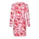 thumbnail image 5 of ICHUANYI Liquidación Vestido sexy de manga larga con cuello en V cruzado y estampado para mujer ICHUANYI WER202308245617, 5 of 9