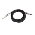 thumbnail image 2 of Cable de Micrófono de Audio Sunnimix TRS de 1/4 6,35 mm silencioso Resistente y Flexible 5m, 2 of 6