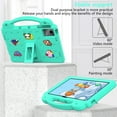 thumbnail image 4 of Case For TCL Tab 11 NxtPaper 11 2023 10.95 Inch 9166G 9466X Shock Proof Full Body Kids Children Safe Non-toxic Tablet Cover Navy Blue Tab 11 2023 9466X, 4 of 6