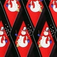 thumbnail image 3 of Snowman Diamonds Necktie Mens Tie by Tieguys, 3 of 3