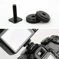 thumbnail image 1 of Tornillo de montaje de trípode de 1/4 de pulgada para flash Adaptador de zapata de cámara para cámara, 1 of 6