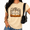 Apricot, variant on Cozymy Hangin' With My Boos Joy Halloween Ghost Pumpkin Graphic Tee for Women