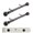 Brown, variant on Jax 1.5" Side Curtain Rod 18 inch Long (Set of 2) - Cocoa