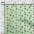 thumbnail image 1 of oneOone Cotton Flex Fabric Leaves & Flower Floral Print Fabric BTY 40 Inch Wide, 1 of 4