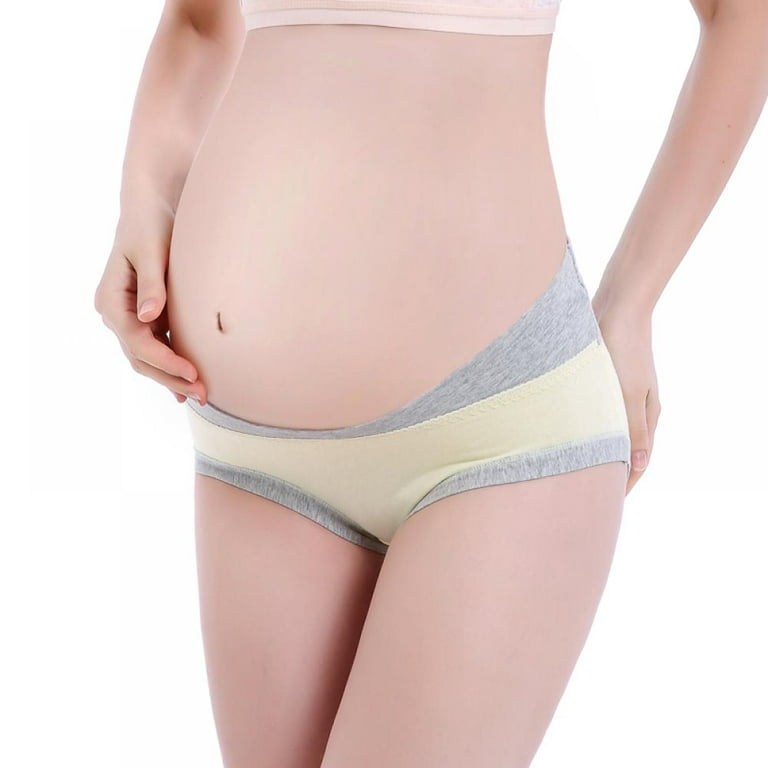 Xmarks Women's Under The Bump Maternity Panties Pregnancy Postpartum  Maternity Underwear 99-198LBS