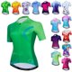 thumbnail image 2 of Camiseta de ciclismo profesional 2024 para mujer, manga corta, ropa deportiva de equipo para ciclismo, uniforme para bicicleta de carretera y MTB, ropa para bicicleta, 2 of 5