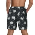 thumbnail image 4 of Haiem Turtle Mens Swim Trunks with Compression Liner 2 in 1 Swimming Shorts Stretch Swimwear Quick Dry,Board Shorts-3X-Large, 4 of 9