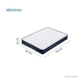 thumbnail image 4 of Colchón Individual Caja SKY CARE Memory Foam 20 Cm Ergonomico Confort, 4 of 10