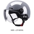 thumbnail image 3 of Bicicleta Casco de bicicleta para adultos, casco de montar con espejo extraíble, ajustable para deportes al aire libre, 3 of 6