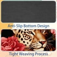 thumbnail image 4 of Leopard Printed Square Desk Pad, 8.3x9.8 Inch Non-Slip Rubber Bottom Gaming Mousepad, Desk Mat for Office and Gaming, 4 of 6