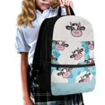 thumbnail image 3 of Uourmeti Cow Pattern Backpack, Durable School Backpack 17 Inch Fashion Student Bookbag for Travel Work, 3 of 6