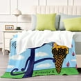 thumbnail image 4 of Pete the Cat-Anti-Pilling Flannel Blanket Soft Lightweight Plush Fuzzy Cozy Luxury Blanket for Home and Kitchen Use – Perfect for Kids and Adults 60"*79"(150cm*200cm), 4 of 6