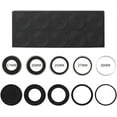 thumbnail image 2 of NOGIS 100 Pieces 30mm Coin Capsule,5 Sizes Protect Gasket, Coin Holder Case with Storage Organizer Box for Coins Collector Coin Collection Supplies (Black Foam Gasket), 2 of 7