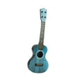 thumbnail image 4 of Ukelele de juguete para niños, guitarra de juguete con 4 cuerdas, instrumento musical educativo mini azul, 4 of 9