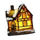 thumbnail image 5 of Pueblo de nieve navideño, casa navideña, manualidades, decoración, resina, ilumina tu casa, exhibidores de regalo, adornos de escritorio, 5 of 9