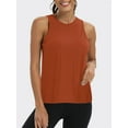 thumbnail image 3 of Rosvigor Workout Tops for Women Open Back Loose Fit Tank Tops Women Athletic Yoga Shirts Gym Tops, 3 of 8